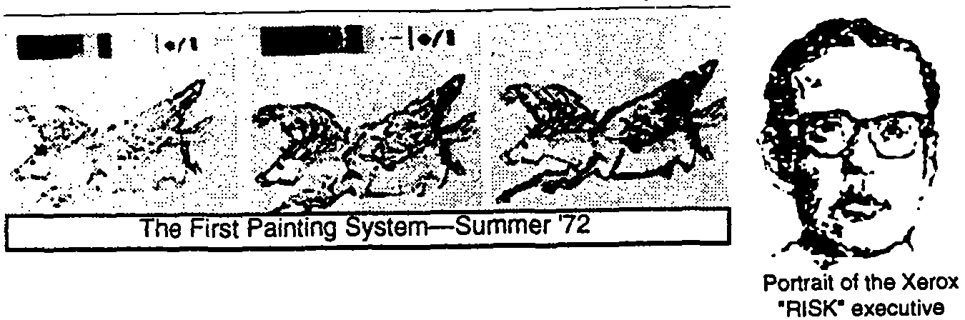 The First Painting System -- Summer '72